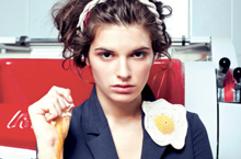 Логотип дизайнерской одежды «LowFat»